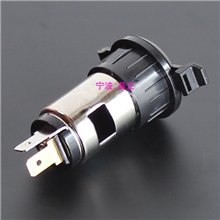 防水带盖点烟器座/点烟插座/车载汽车、摩托车改装备用电源插座