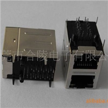 供应双口RJ45网络变压器（图）