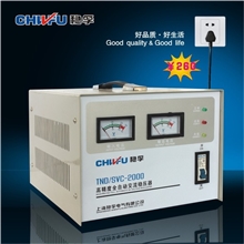 液晶屏显示电脑冰箱家用稳压电源全自动2000W单相交流220V稳压器