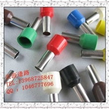 E7506管形预绝缘端头套管式冷压接线端子铜接头线耳铜鼻子现货