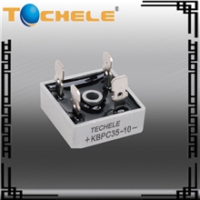 专业生产单相桥式整流器KBPC35A,湖北桥式整流器KBPC35A