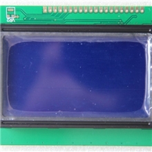 LCD12864液晶屏（蓝屏）5V带中文字库背光ST7920控制厂家直销