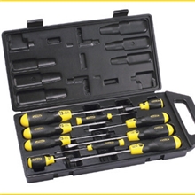 批发史丹利正品螺丝刀套装10件套十字一字螺丝批组套65-005C-23