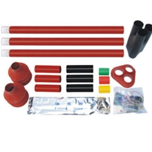 10KV热缩电缆附件厂家,电缆终端头规格25-50mm,三芯户内电缆头，