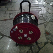 广州佛山移动电缆盘2*1.5*30米移动电源带线带插头手提电缆盘