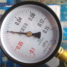 真空压力表-0.1-0.15上海正宝压力表厂