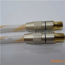 电视信号线,RG59U镀金装配TV9.5线加网