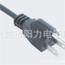 【企业集采】厂家大量生产3芯UL认证美式插头电源线