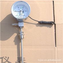 厂家直销双金属温度计轴向双金属温度计工业双金属温度计