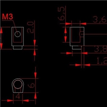 接线柱触摸开关铜柱接线端子全铜配螺丝