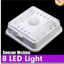 [外贸热销]86人体感应灯LED红外人体感应灯车厢灯走廊卧室灯电池