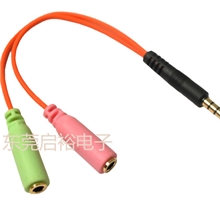 厂家直销注塑成型3.5转接线背夹式电源多功能充电器万能转接线