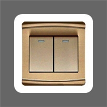 特价香槟色开关插座厂家直销高端墙壁开关插座