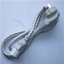 拳牛电器1502布线原铜多功能三孔电饭锅线防冻仿瓷头电源线