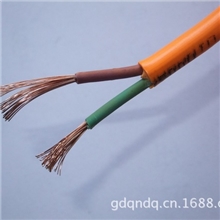 拳牛电器RVV黄色防冻电缆线2&times;1.5平方软护套线足100米