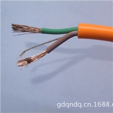 拳牛电器RVV黄色防冻电缆线2&times;2.5平方软护套线足100米