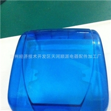 大量批发供应86型透明蓝防溅盒