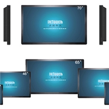 70寸触控一体电脑点控一体机会议展示教学4点触摸智能平板