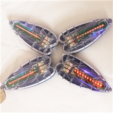 609R-1最新专利产品自行车闪字配件车轮闪语火爆赚钱项目