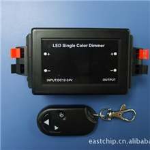 无线遥控3键单路LED调光器开关单色软灯条硬灯条8A调光器