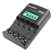 厂家直销批发力狮5号7号充电电池智能液晶快速充电器折叠插头