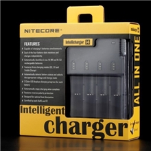 NITECOREI4正品AAAAA镍氢18650锂电池最好智能充电器