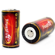 正品Trustfire18350锂电池3.7V锂电池大容量充电锂电池