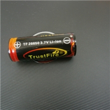 批发TrustFire正品带保护板充电26650锂电池高容量5000毫安