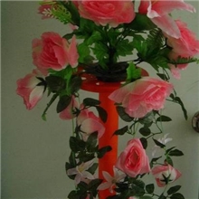 福建福州金典仿真绢花，结婚婚庆典庆用品婚庆道具批发路引瀑布花