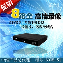 中维录像机_中维8路硬盘录像机_JVS-6008-s1_8路D1高清监控