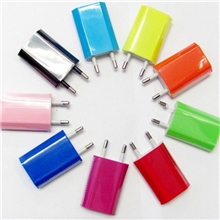 单管苹果充电器4代欧规USB充电头苹果Iphone4S/5手机充电器