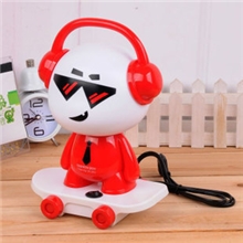 滑板男孩台灯卡通桌面灯儿童台灯照明灯台灯学习灯小夜灯