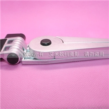 【艾米数码】摄影器材数码配件银色平板三脚架，桌面小三脚架