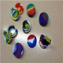 专业生产硅胶化妆盒硅胶烟油盒硅胶制品螺纹合盖可定制