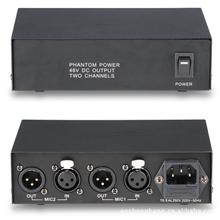 幻像电源盒供电器，幻像电源48V供电盒，幻像供电器