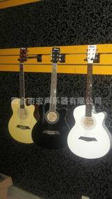 40寸全椴木亮光缺角，玫瑰木指板