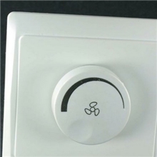 厂家供应高品质86型墙壁工程款开关插座调速开关