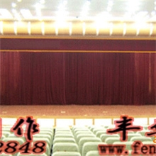 舞台专业生产麻绒、真丝绒系列舞台幕布，量大价优！