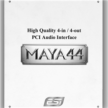 法国ESIMAYA44立体声专业录音胜卡播出声卡