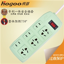 厂家特供虎哥排插HG133TC3-1.8M转换插座/过载保护插线板/拖线板