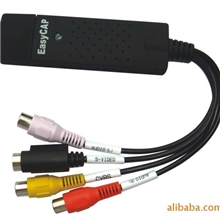 厂家直销EasyCAPUSB视频采集卡监控视频采集卡一路采集卡