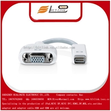 苹果Thunderbolt迷你DVItoVGAminiDVI转接线Macbook转接线