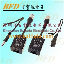 供应双绞线传输器，RJ45转BNC视频传输器，监控摄像机视频传输器