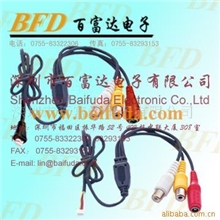 供应RCA数据线3.5音频线2.5立体声插头音频线3.5四极三通线