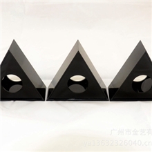 厂家供应优质三角形亚克力电视台标只批发哦！