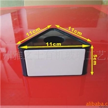 供应优质三角形亚克力电视台标