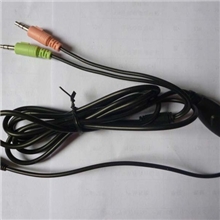 咪线调频耳机电脑连接线