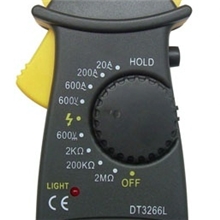 厂家批发全保护防烧数字钳形表DT3266L钳表DT3266L精品