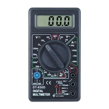 最新改进版数字万用表DT830D/DT832万用表带蜂鸣器