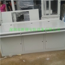 广西监控机柜操作台监控中心工作平台液晶监控操作台定做厂家直